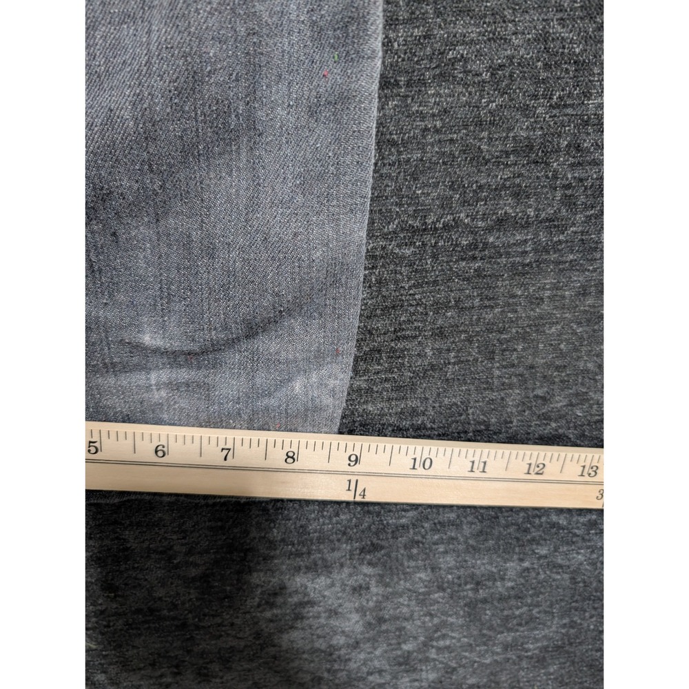 True Religion Geno Super T Grey Distressed Straight Leg Jeans Mens 32 USA Made - Picture 6 of 10
